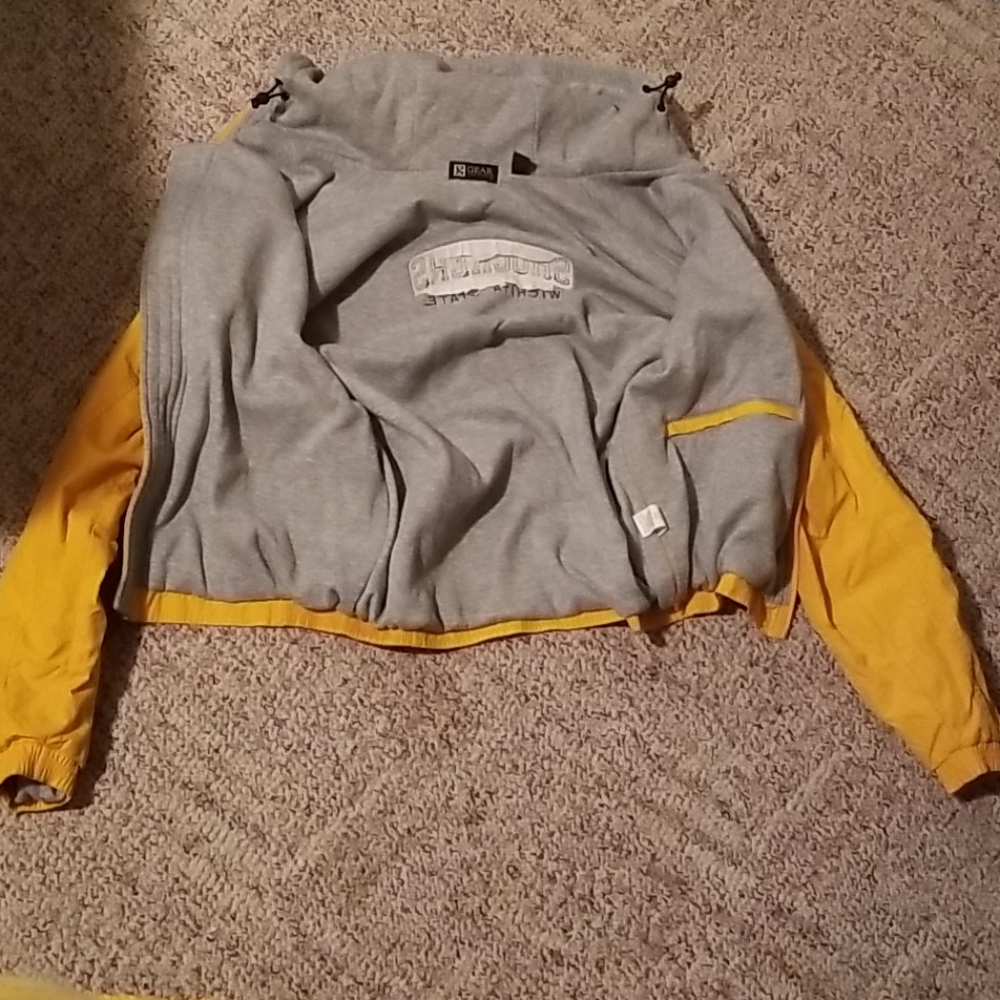 Gear For Sports - Small - WSU - Yellow - Jacket